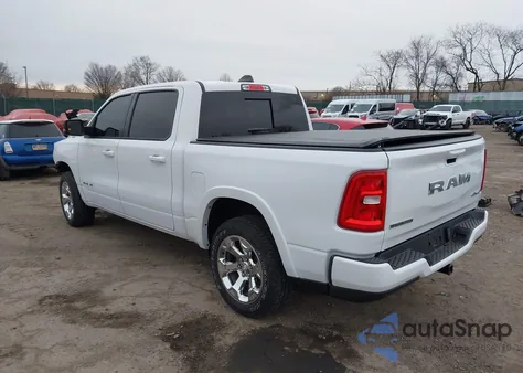 2025 Ram 1500 Big Horn 4X4 5'7 Box z USA, uszkodzony, nr VIN 1C6RRFFG6SN531608